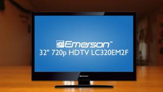 Emerson 32quot 720p HDTV LC320EM2F Review [upl. by Neelhtac342]