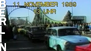 11 November 1989  Mauerfall in Berlin  zwei Tage später [upl. by Ardenia950]