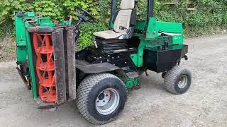 Ransomes Parkway 2250 Ride on Cylinder Mower [upl. by Ycnuahc]