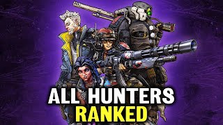 Ranking EVERY VAULT HUNTER In The Borderlands Series [upl. by Frear539]