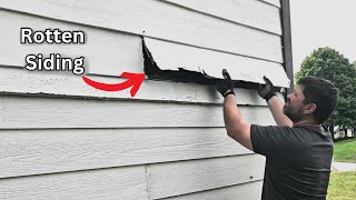 How to Replace Lap Siding  StepbyStep Guide for DIY Home Repair [upl. by Denyse]