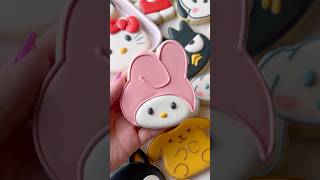 My Melody kawaii hellokitty mymelody sanrio cookies cookiedecorating cute sanriocharacters [upl. by Animlehliw275]