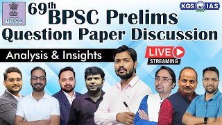 69th BPSC Prelims Paper Discussion  By Khan Sir and Team bpsc bpscprelims2023 paperdiscussion [upl. by Schilling]