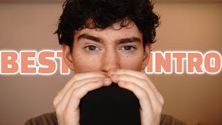 This is the BEST ASMR Intro EVER  Tingly closeup mouth sounds and whispers [upl. by Woll]