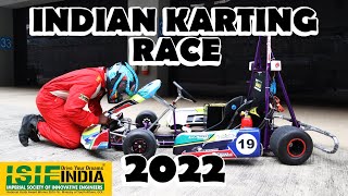 INDIAN KARTING RACE 2022  ISIEIMPERIALSOCIETY  Buddh International Circuit [upl. by Ahsinelg]