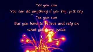 Yes You Can Donnie McClurkin Lyrics [upl. by Enelak]