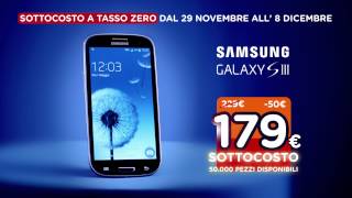 Spot Unieuro  Sottocosto  Samsung Galaxy S3 NEO [upl. by Esmerolda]