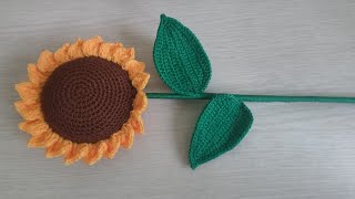 girasol 🌻 a CROCHET [upl. by Odnala]