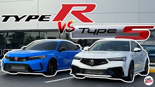 2024 Acura Integra Vs 2024 Honda Civic Type R Which Is Better [upl. by Heymann]