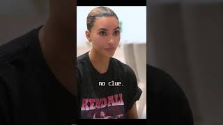 Kendall Jenner👍👍😵 talks about Kims ex husband kardashian trending viralshorts short [upl. by Eednil]