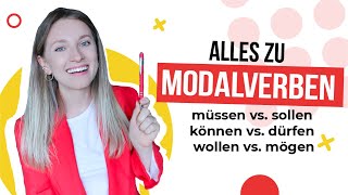 ALLES rund um die MODALVERBEN  Learn German Fast [upl. by Towland721]