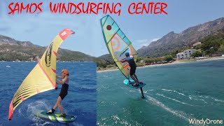 Foiling Paradise Wingfoiling amp Windfoiling in Samos Kokkari 2024 [upl. by Revlis952]