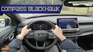 2025 JEEP COMPASS BLACKHAWK 20 TURBO  POV RIDE TEST DRIVE IN CURITIBABRAZIL [upl. by Ontine]