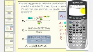 Payout Annuity Formula  Part 1 [upl. by Fiertz753]