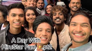 A Day With HiruStar Fam part 2  Photoshoot Day Journey With Sayagi Vlog 07 [upl. by Acnairb]