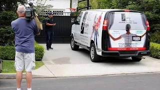 LeBron James Home VANDALIZED with quotNIGGERquot [upl. by Nawtna]