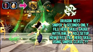 Sniper 8 Seconds Hero Skill Gauge Fill  First Time Use Sniper With BMJ Setup  Fastest Hero Skill [upl. by Haakon]