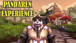 Pandaren Starting Zone Experience As A Monk in WoW My First Time [upl. by Airotel590]