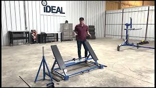 iDEAL 7000TLX Automotive Tilt Lift 7000 lbs Capacity [upl. by Anerrol313]