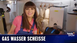 Larissa als Anlagenmechanikerin – Kampf gegen den Fachkräftemangel Martina Hill  heuteshow [upl. by Lytle]