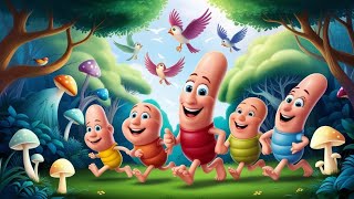 Finger Family Song  Kids Song  Nursery Rhymes  Organic Baby Song  Kindergarten [upl. by Akihsal]