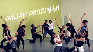 Gallan Goodiyaan Choreography  Rhythm India Bollywood Dance [upl. by Suu]