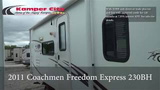 2011 Coachmen Freedom Express 230BH [upl. by Aidam]