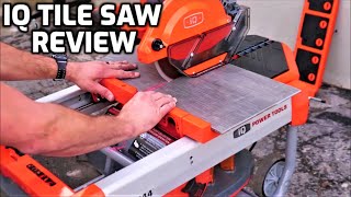 IQ Tile Saw Full Review Part 2 [upl. by Imotih]