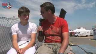 Interview with Max Verstappen at the WSK Euro Series karting in Zuera Spain part 5 [upl. by Jb]