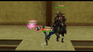 Rappelz PvP Perla vs Cryvax [upl. by Eidassac]