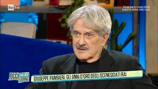 Giuseppe Pambieri quotLa mia vita sul palcoscenicoquot  Oggi è un altro giorno 25012023 [upl. by Anihsit]