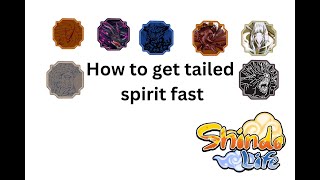 How to get any tailed beast fast Shindo life Roblox 2024 [upl. by Schafer]