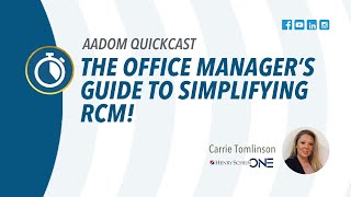 The Office Managers Guide to Simplifying RCM [upl. by Cheng256]