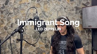 Led Zeppelin  Immigrant Song vocal cover [upl. by Karel912]