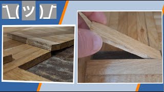 How to repair damaged parquet floor [upl. by Ahseikan]