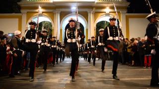 Piquete de Infantería de Marina Tercio de Levante Semana Santa 2014 [upl. by Nuarb]