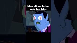 Marcelines father eats her fries shorts adventuretime cartoon funny viral [upl. by Feliks777]