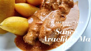 sauce darachide cameroun  maffé [upl. by Maidie510]