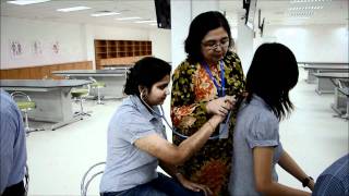 PUGSOM Students  Lung Auscultationwmv [upl. by Adnara746]