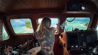 LIVING OFF GRID on SELF SUFFICIENT SAILBOAT  FULL BOAT TOUR [upl. by Hahnert]