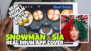 Snowman  Sia  Real Drum Cover [upl. by Anij457]