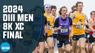 2024 DIII mens NCAA cross country championship  FULL RACE [upl. by Nitin]