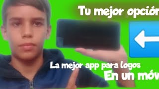 Tutorial la mejor app para logos [upl. by Lynus969]