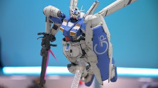 Gundam RE100 GP04 Gerbera weathered amp detailed [upl. by Peadar]