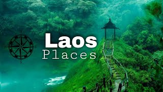 10 Best Places to Visit in Laos  Travel Video [upl. by Nylikcaj]