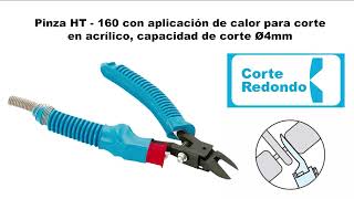 ANBEG  PINZAS TÉRMICAS PARA CORTE DE ABS Y ACRÍLICO [upl. by Bolt]