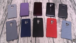 Samsung Galaxy S9  S9 Plus Official Case Lineup [upl. by Lanie914]