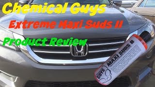 Chemical Guys Extreme Maxi Suds II Car Wash Review [upl. by Deland370]