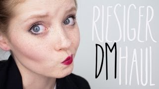 RIESIGER dm HAUL  GEHYPTE PRODUKTE [upl. by Lynnea]