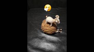 🐐 crochet amigurumi funnyshorts storytime comedy fun goat likeandsubscribe crochetprojects [upl. by Corrinne]